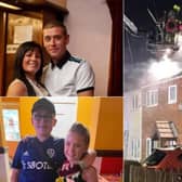 The family have been left with nothing after the fire.
PIC: Becky Law