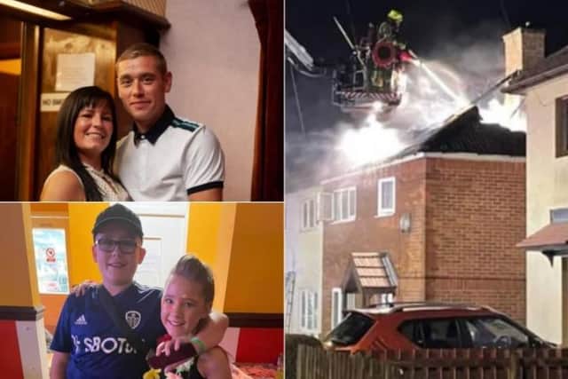 The family have been left with nothing after the fire.
PIC: Becky Law