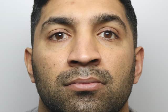 Mohammed Hussain was jailed for three years and two months.