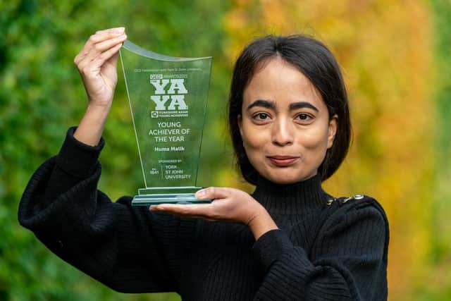 Huma Malik has been named Yorkshire Asian Young Achiever of the Year. Picture: James Hardisty