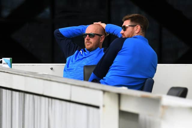 Yorkshire's first team coach Andrew Gale. Picture: Jonathan Gawthorpe