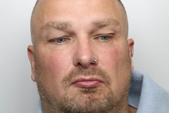 Melvin Bream was jailed for six years after Leeds Crown Court heard how he broke into his girlfriend's home in Featherstone and attacked her as she slept.