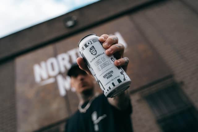 Leeds brand Slick Gorilla has partnered with Northern Monk brewery to launch a special edition beer