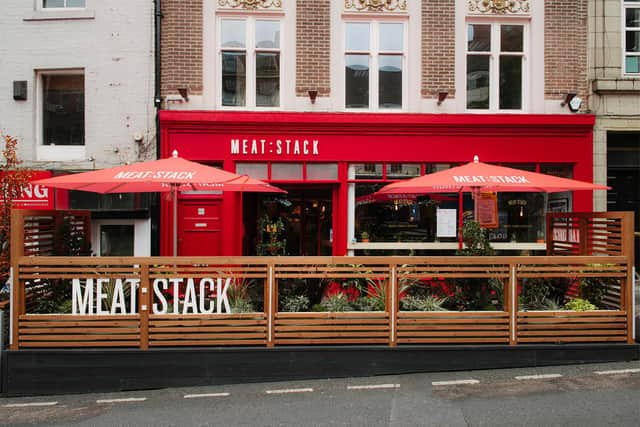 Excitement as new restaurant Meat:Stack set to open on Boar Lane in Leeds city centre 
cc Meat:Stack