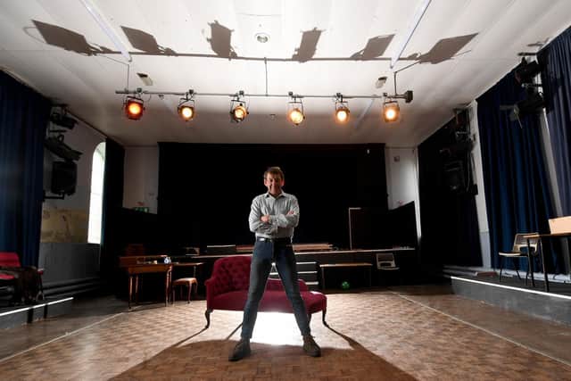 David Robbins pictured at the Comenius Centre, Fulneck School, Pudsey (Photo: Simon Hulme)
