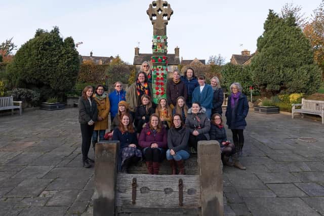 A cross crochet group in Leeds.