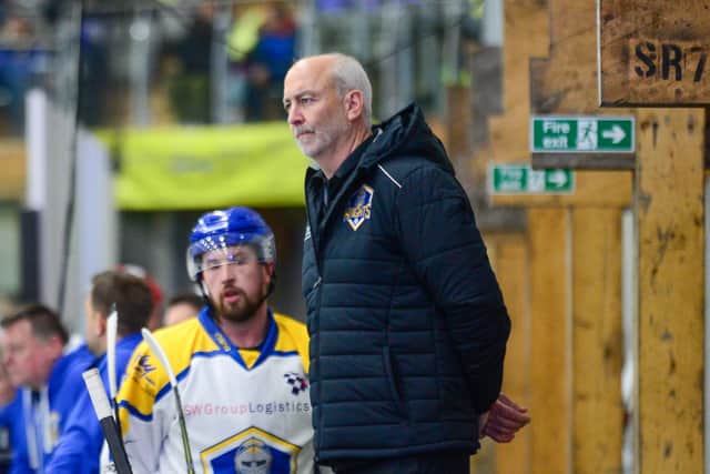 GET LUCKY: Leeds Knights' head coach, Dave Whistle  Picture: James Hardisty
