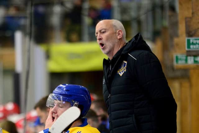 UNDERSTANDING: Leeds Knights' head coach, Dave Whistle Picture: James Hardisty.