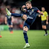 INSPIRED: Scotland international defender and Leeds United captain Liam Cooper. Photo by MADS CLAUS RASMUSSEN/Ritzau Scanpix/AFP via Getty Images.
