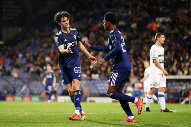 YOUNG GUNS - Both Archie Gray, left, and Amari Miller have featured for Leeds United Under 23s this season under Mark Jackson. Pic: Getty