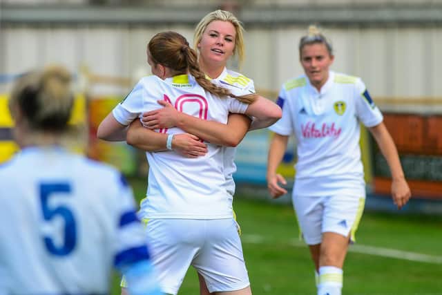 GAME RITUALS - Leeds United Women in action