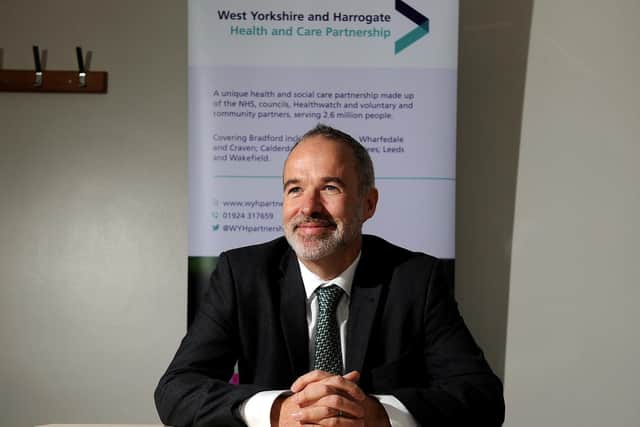 Rob Webster has been appointed new CEO-designate for the West Yorkshire Integrated Care System (ICS). Picture: Simon Hulme