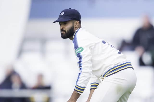 Azeem Rafiq, pictured in action for Yorkshire during the 2017 season. Picture by Allan McKenzie/SWpix.com
