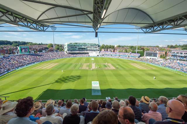 Yorkshire CCC have already been told they will not be allowed to stage any England international fixtures for the foreseeable future. Picture by Allan McKenzie/SWpix.com