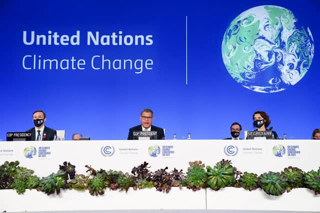 COP26 began on 31 October and aimed to bring countries together to accelerate action towards the goals of the Paris Agreement.