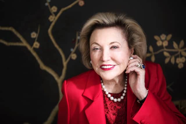 Barbara Taylor Bradford OBE is one of Britain's most successful authors, selling more than 90 million copies of her books to date (Photo: Bradford Enterprises/Linda Nylind)