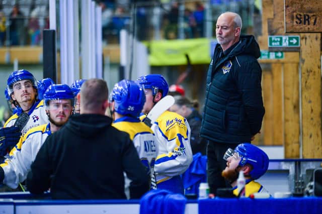INJURY WOES:  Dave Whistle, Leeds Knights' head coach. Picture: James Hardisty.