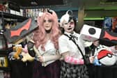 Ellsa Waites and Ruby Hamil of North Yorkshire pictured at the Leeds Anime and Gaming Convention