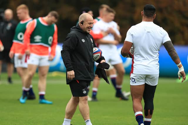 Battle ready: Richard Cockerill, the England forwards coach has been getting his men prepared to face the Springbok pack. (Photo by David Rogers/Getty Images)