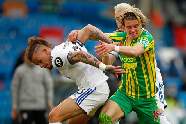 SUMMER TARGET - Chelsea's Conor Gallagher was a player Leeds United were keen on, but he chose a loan move to Crystal Palace. The 21-year-old replaced Leeds' Kalvin Phillips on his England debut last week. Pic: Getty