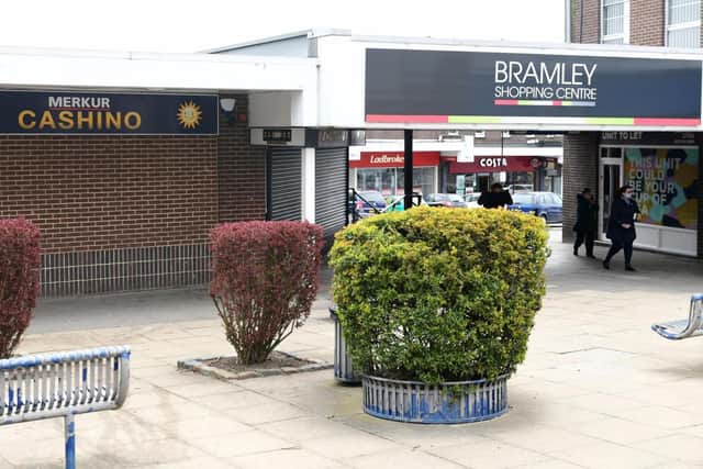 The unit has been empty at Bramley Shopping Centre
PIC: JPI