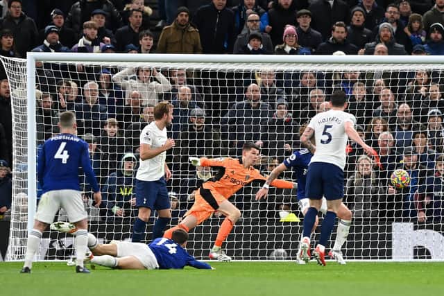 Leeds United were beaten 2-1 at Tottenham Hotspur in the Premier League. Pic: Getty