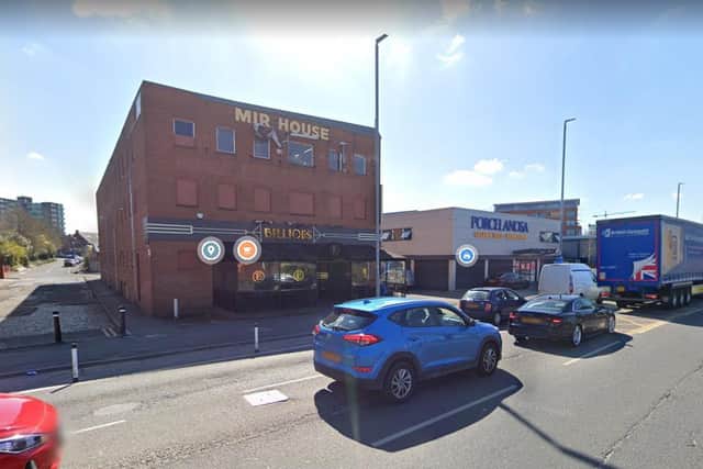 The 20-year-old man was stabbed in an incident on Telephone Place at the back of Billions shisha lounge on Cross Stamford Street, Leeds on Sunday night. (Nov 21)

Image Google