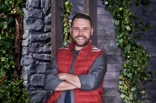 The popular Emmerdale actor made his debut on I'm A Celebrity...Get Me Out Of Here! last night. Photo: ©ITV/Lifted Entertainment/Joel Anderson