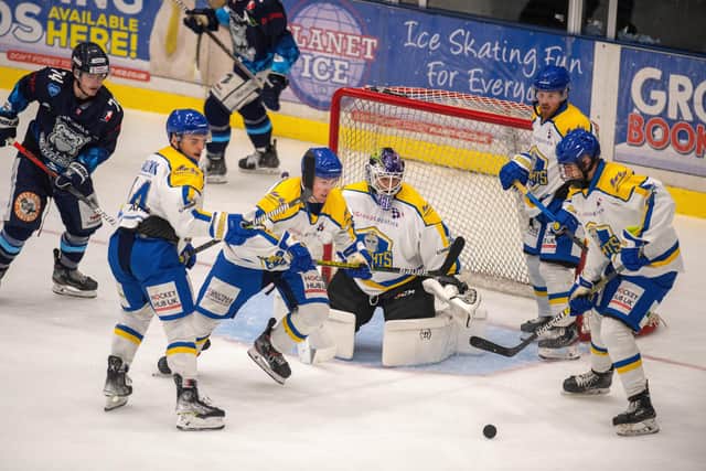 Leeds Knights are in NIHL National action almost every weekend at Elland Road Picture: Bruce Rollinson
