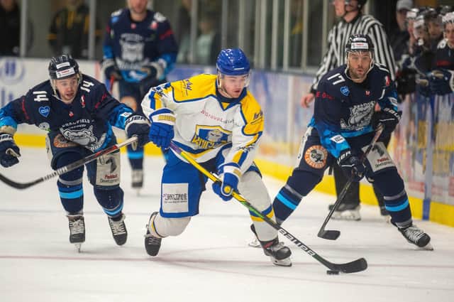 IT WORKS BOTH WAYS: Ben Solder has prospered with Leeds Knights, but has also gained a lot of ice time with parent club Manchester Storm in the Elite League Picture: Bruce Rollinson