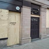 The Duncan pub in Duncan Street, Leeds, has been boarded up.