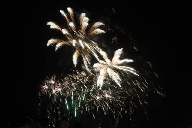 Fireworks at an organised display

 Photo: Gerard Binks