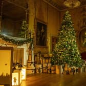 Looking forward to Christmas 2021 in Leeds. Pictured: Upon a Christmas Wish at Harewood House, decorated by the creative company Lord Whitney.
The stage set in The Gallery. Picture: Tony Johnson.