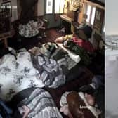 Revellers were forced to sleep inside after getting snowed in [Image: Tan Hill Inn]