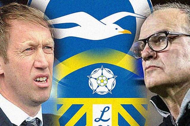 Leeds United travel to face Brighton in the Premier League.