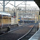 Speed restrictions are in place while other networks have asked passengers not to travel. Picture: Bruce Rollinson.