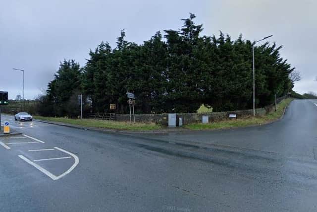 The junction of Otley OId Road and the A658, where the crash took place (Photo: Google)