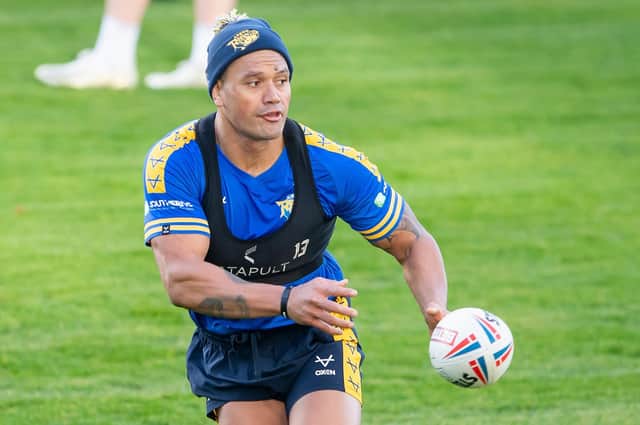 Zane Tetevano is eager to get a first full pre-season under his belt with Leeds Rhinos. Picture: Allan McKenzie/SWpix.com.