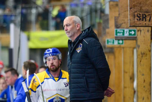 MORE CHOICE: Leeds Knights' head coach, David Whistle. Picture James Hardisty.