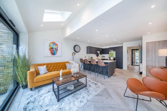 The inside of one of the homes. Credit: Priestley Homes.