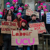 Lecturers face a 35 per cent cut to their guaranteed retirement income while general pay has dropped by almost 20 per cent. Picture: James Hardisty.