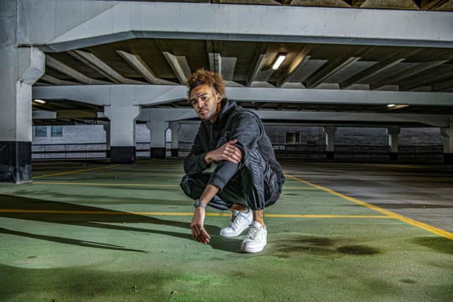 Leeds rapper August III, 26, combines R&B, afrobeat, trap and bashment in his music (Photo: Tony Johnson)