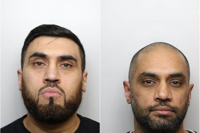 Two brothers who were caught with more than £280,000 cash in the back of their vehicles have been jailed after a HM Revenue and Customs (HMRC) investigation.   From left to right: Saud Zaffar and Ifran Zaffar.