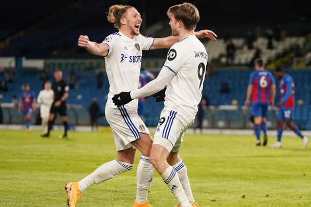 BACK SOON - Luke Ayling and Patrick Bamford are likely to be available for Leeds United this weekend but Marcelo Bielsa is not in the habit of rushing players back from injury. Pic: Getty