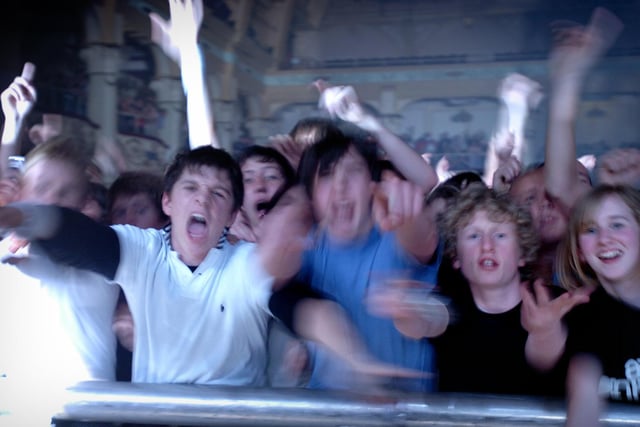 Scenes when the Arctic Monkeys came to Blackpool in 2006