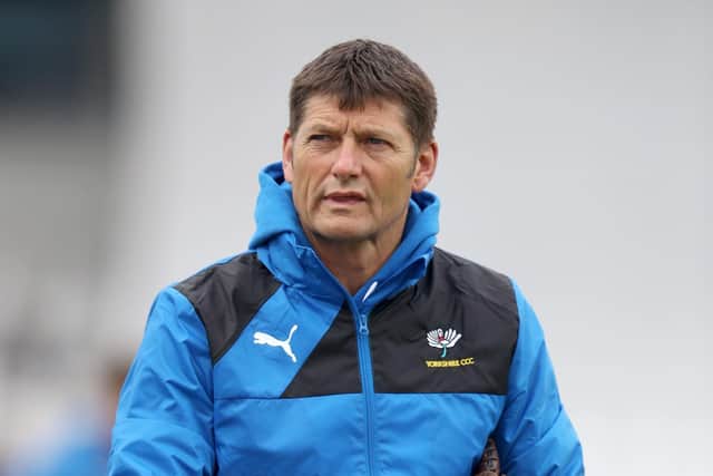 Yorkshire's director of Cricket Martyn Moxon has left the club (Picture: PA)