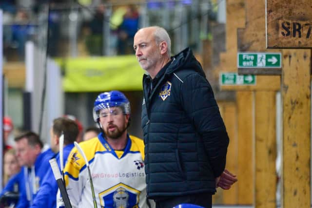 SHORT-BENCHED: Leeds Knights head coach Dave Whistle will have limited resopurces across both days this weekend. Picture: James Hardisty