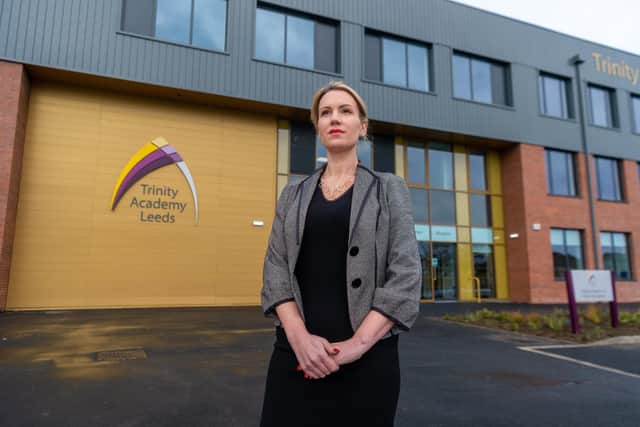 Principal at Trinity Academy Leeds, Kat Cafferky.