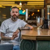 Leeds chef Matt Healy at his former restaurant The Foundry