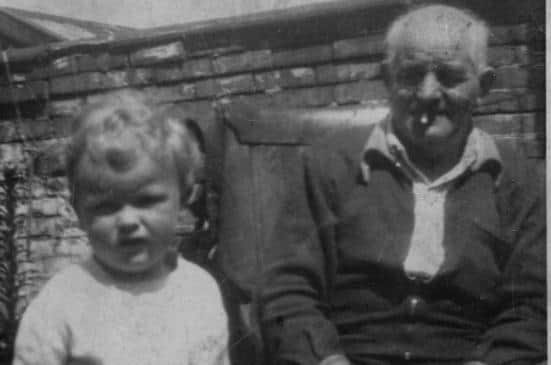 Neil and his grandfather in 1954
cc Neil Skipper